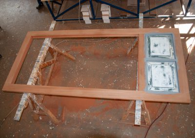 Vervangen van een winkelkozijn