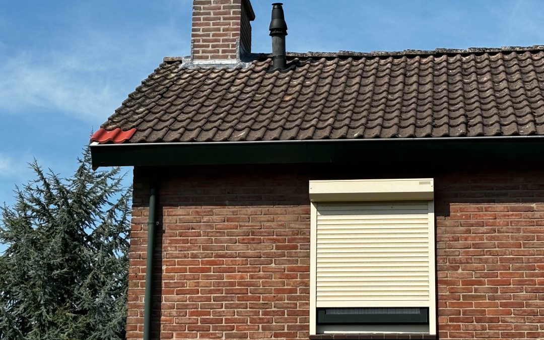 Renovatie schoorsteen vervangen en dak reparatie Wehl